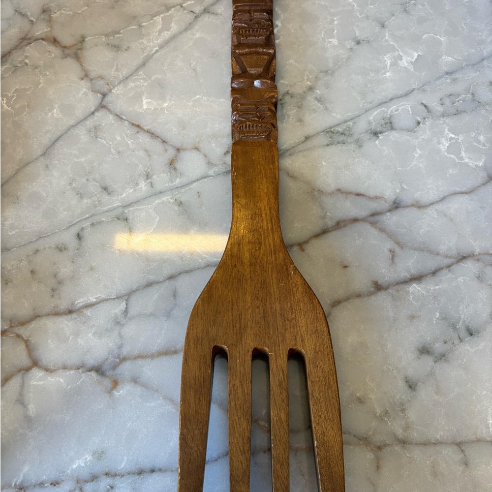 Handcrafted Wooden Fork